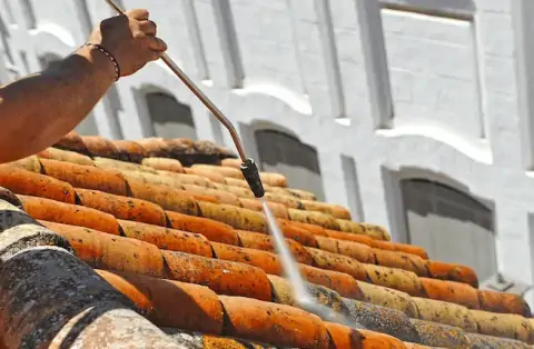 Nettoyage de toitures - Miélan